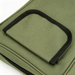Bolsa organizadora de alarmas de pesca Hirisi con bolsillo de malla