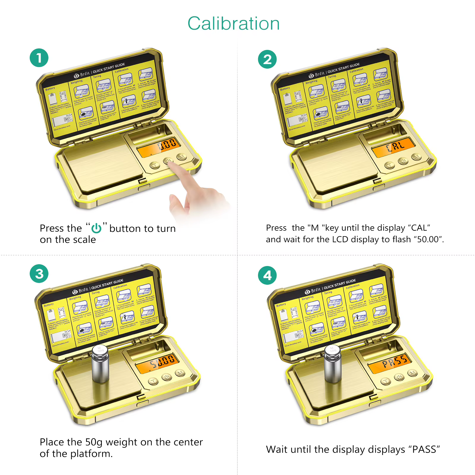 Báscula digital de precisión 0,01 g para joyería – 200 g portátil - imagen 3