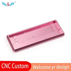WeSeW OEM Carcasa aluminio CNC para teclado mecánico