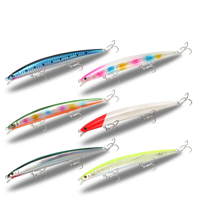 Señuelo flotante Jerkbait LETOYO para lubina y lucio, largo alcance - imagen 3