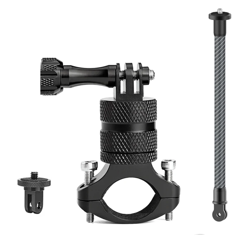 Soporte de cámara para ciclismo con extensión