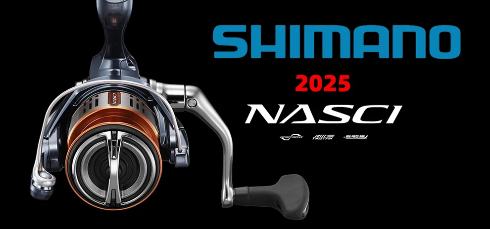 Detalle del carrete SHIMANO NASCI