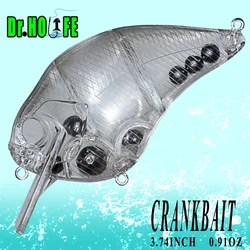 Dr.Holife Crankbait flotador sin pintar con sonajero para pesca
