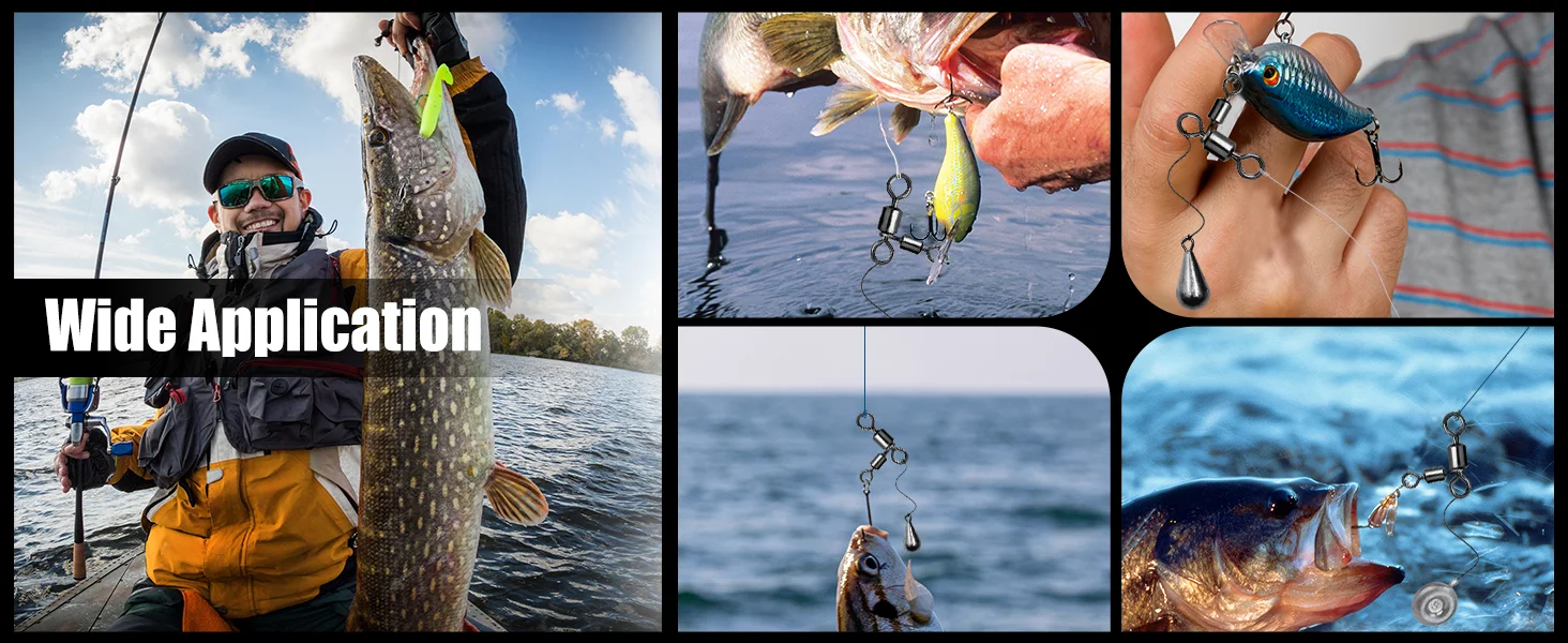 Esmerillones FishTrip en uso