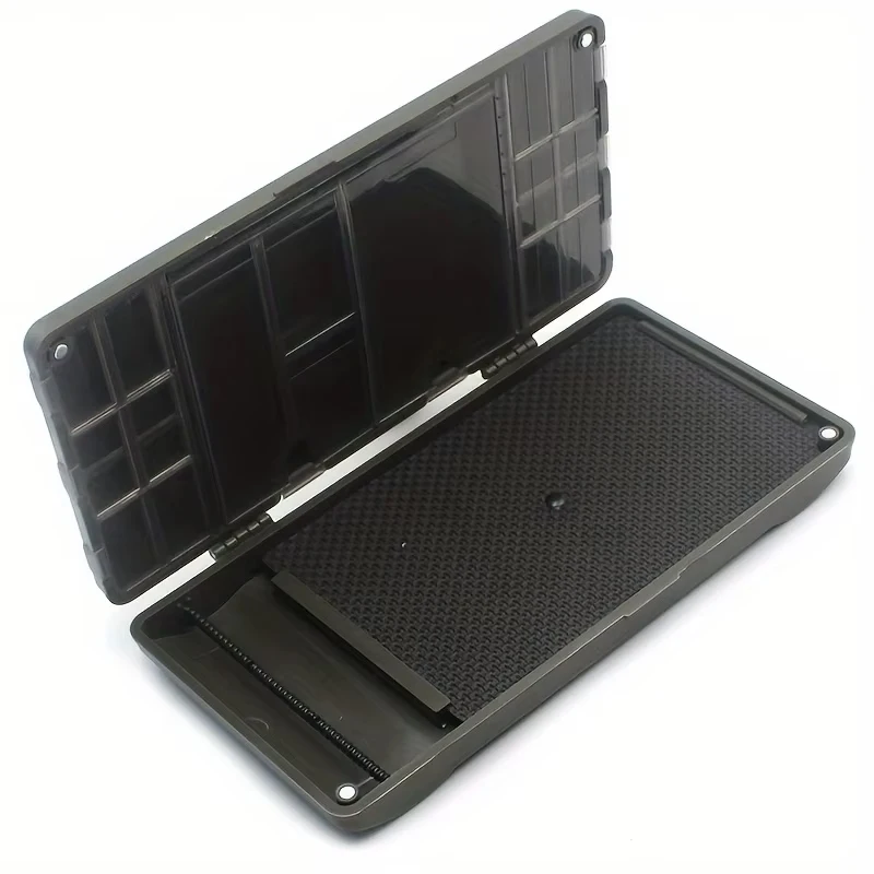 Caja de pesca con compartimentos