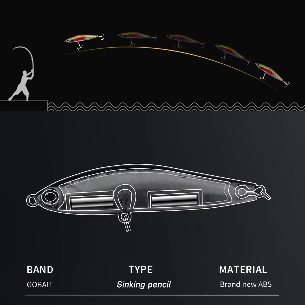 Swimbait Wobbler señuelo de pesca silicona anzuelo triple - imagen 4