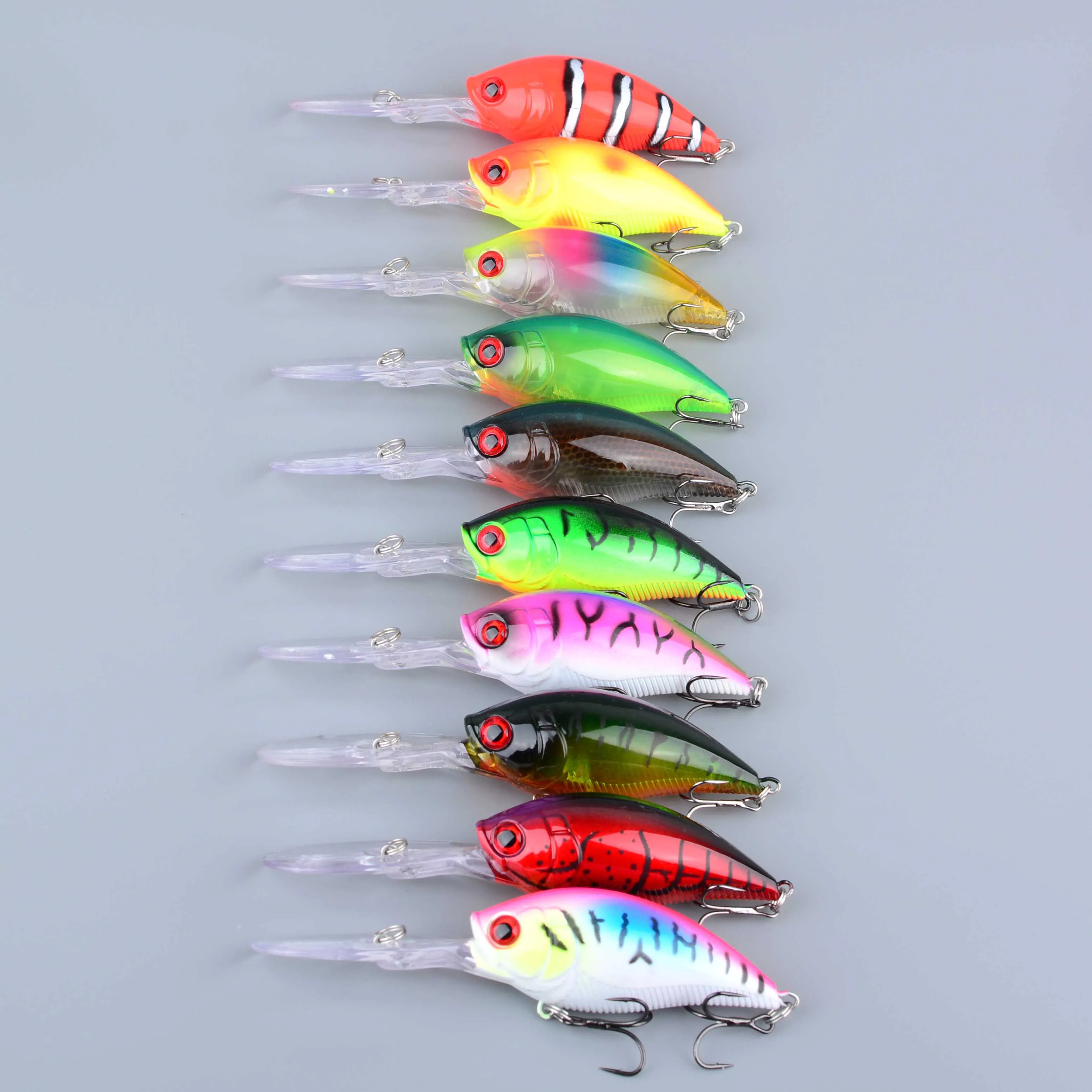 Señuelo Jerk Crank flotante minnow duro para truchas - imagen 5
