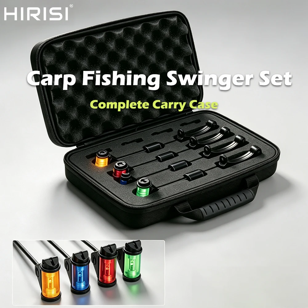 Indicadores de picada para pesca carpa Hirisi con alarma PTFE - imagen 3