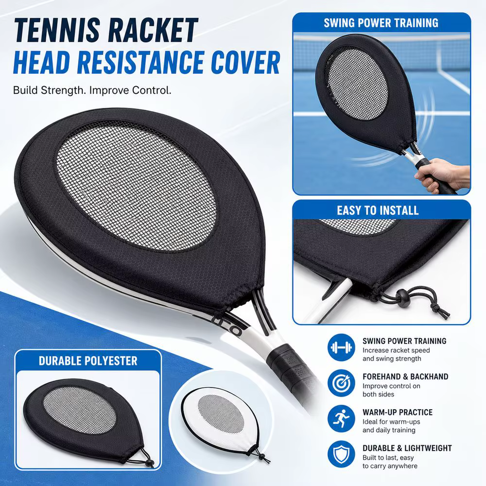 Funda Raqueta de Tenis – Protección Integral de Cabeza y Marco - imagen 4