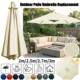 Toldo de repuesto para sombrilla de jardín impermeable - imagen 3