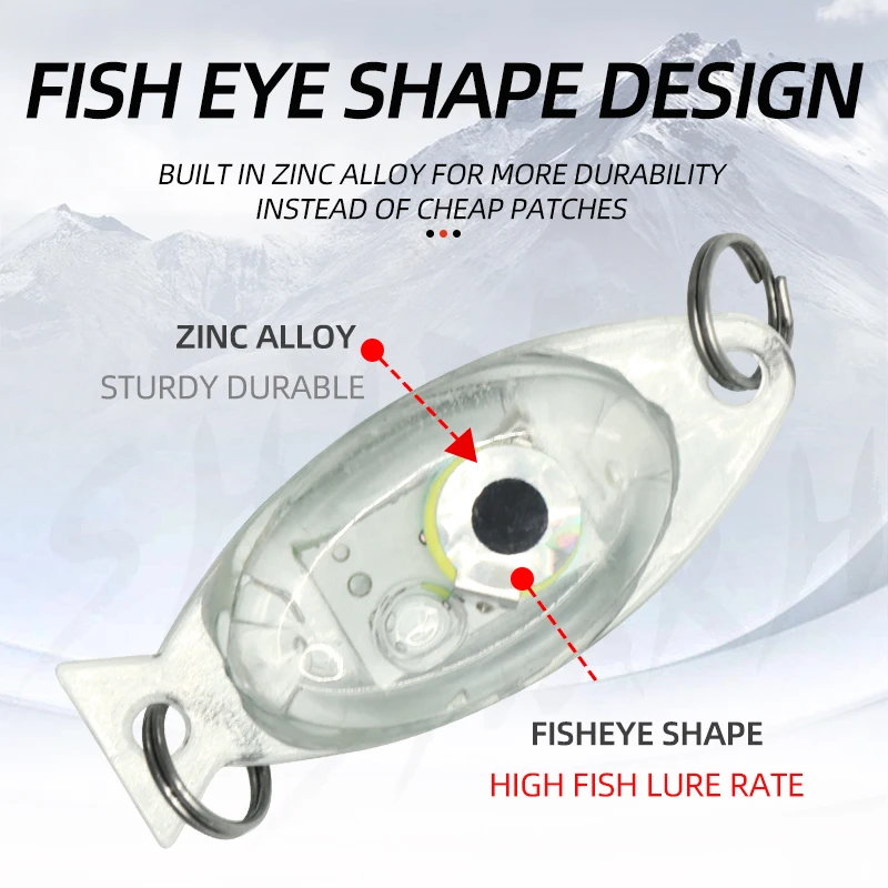 ShareShark Luz de pesca submarina LED luminosa impermeable - imagen 3