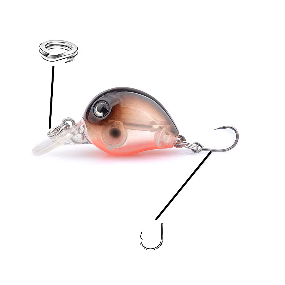 Señuelo Crankbait Wobbler duro alta calidad multicolor - imagen 3