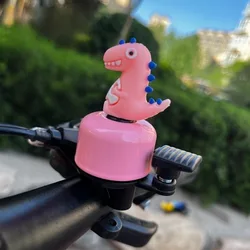 Alarma para bicicleta MTB con dinosaurio metálico y timbre
