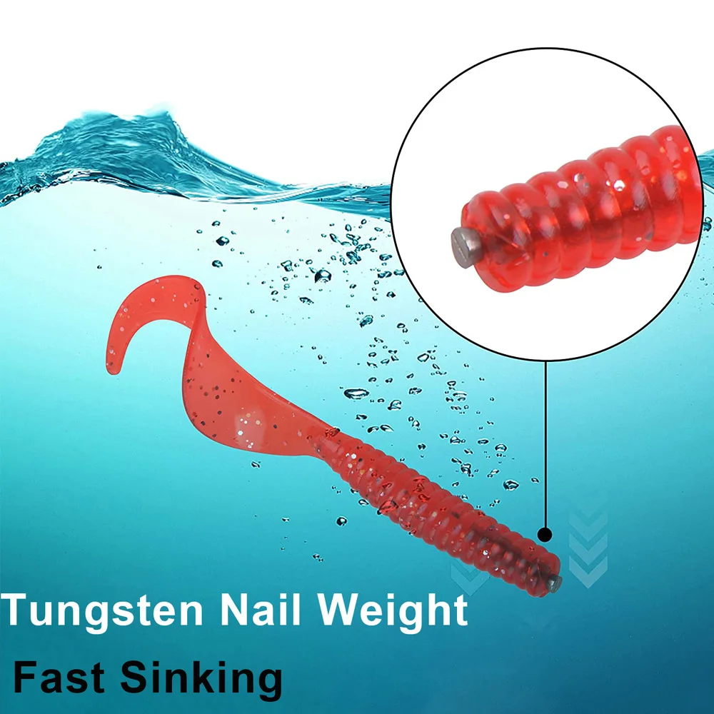 Plomos de tungsteno para wacky y Neko rig en black bass - imagen 4