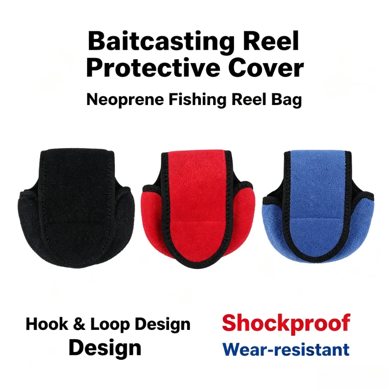 Funda de neopreno para carrete de pesca: protector portátil