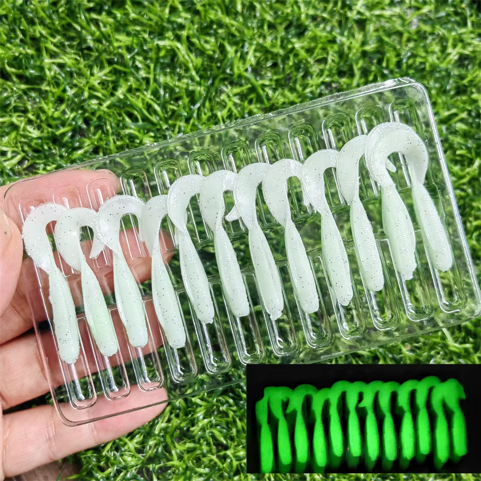 MUKUN Mini cebo blando silicona 30 mm - Swimbait para lubina - imagen 4