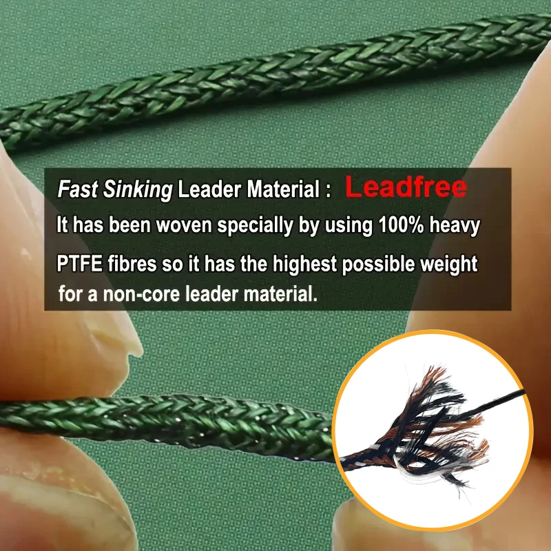 Líneas pre-atadas de carpa YOTO con Helicopter Chod Rig Leadcore - imagen 2