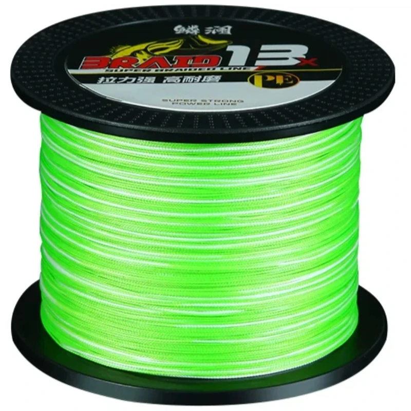 Línea de pesca trenzada PE X8 ultra suave resistente a abrasión - imagen 4