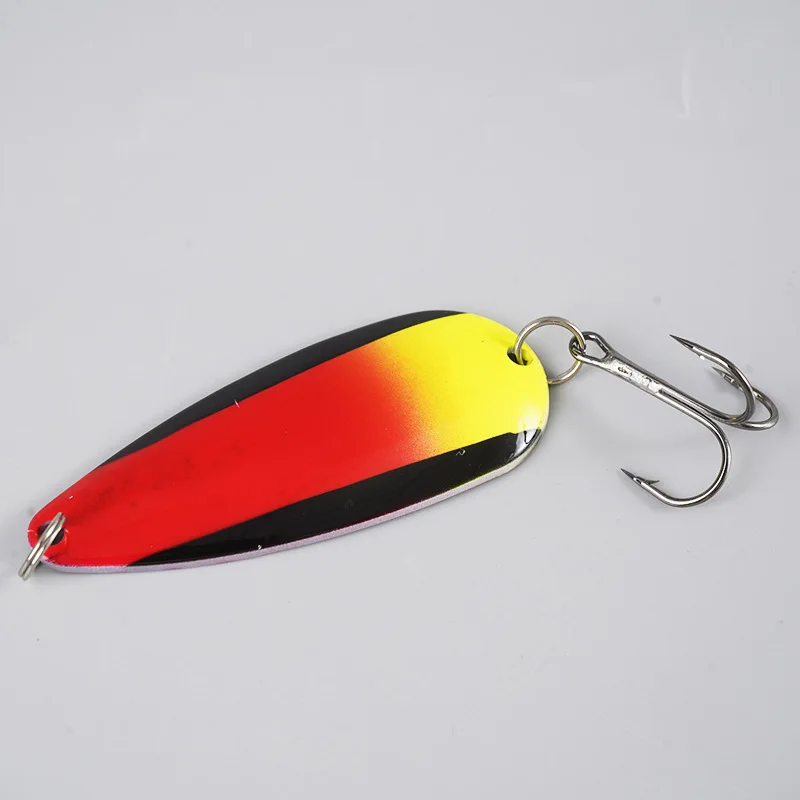 Cuchara giratoria metálica para trucha y black bass