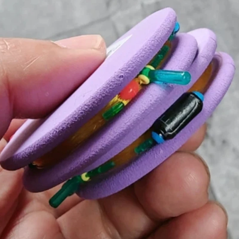 Líneas pre-atadas invisibles para flotador con gránulos y soporte - imagen 4