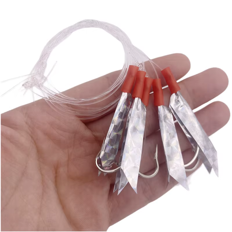 Señuelo Luminoso de Plumas Caballa – Perfecto para surf y barco - imagen 5