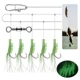 Señuelos blandos luminosos tipo jig de camarón y spinnerbait - imagen 4