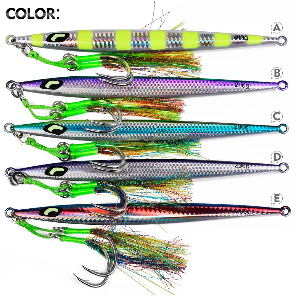 Señuelo jigging Proberos para lubina, hundimiento rápido 3D - imagen 4