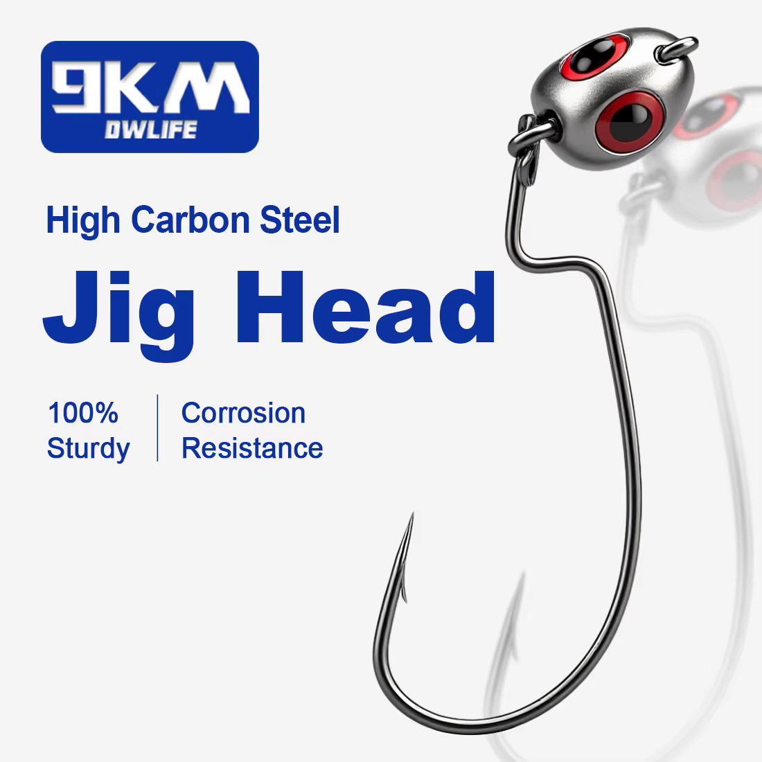 Anzuelo Jig Head EWG para Swimbait – Pesca en agua salada - imagen 2