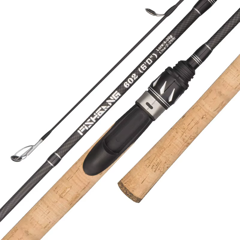 Caña Spinning y Casting Fibra de Carbono ML 3-30g Viaje - imagen 3