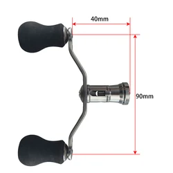 Manivela Atornillable Metaľica Castking – Compatible Shimano Daiwa