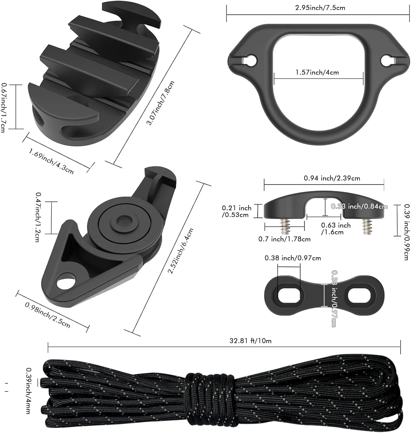 Sistema de polea para anclaje de kayak con kit de trolley - imagen 4