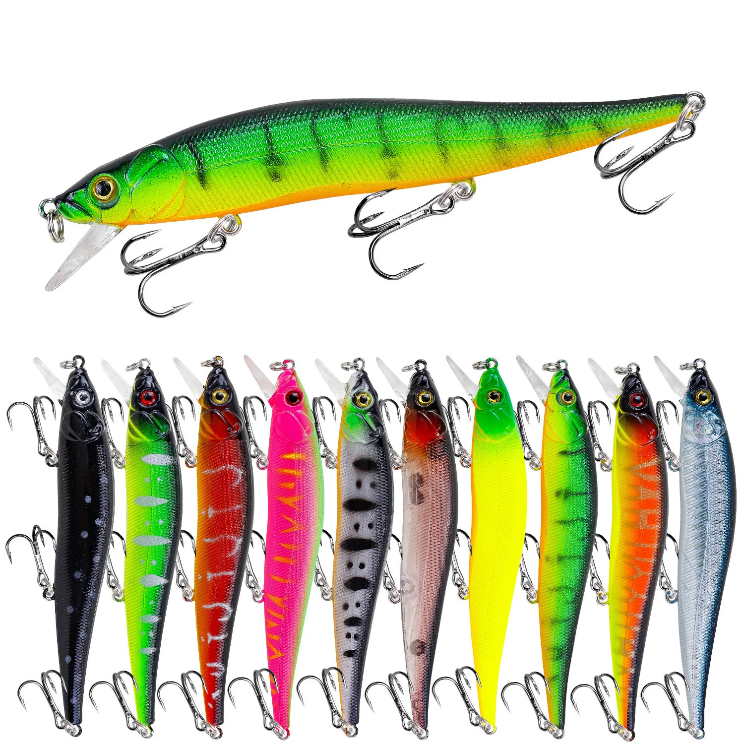 Crankbait hundido 11,5 cm para lubina – señuelo sinking - imagen 3