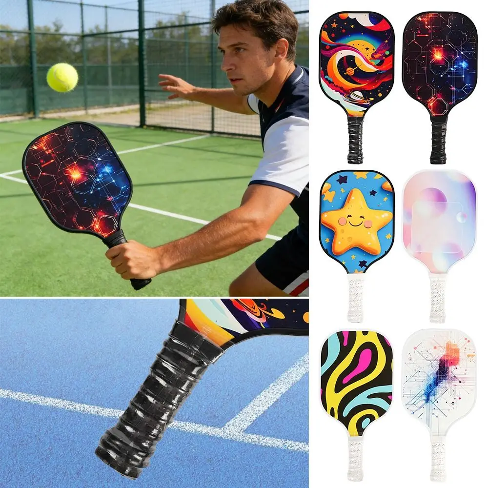 Pickleball infantil: raqueta ligera con núcleo de panal y pelota - imagen 4