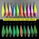 ShareShark señuelo luminoso de vinilo para camarones y calamares - imagen 4