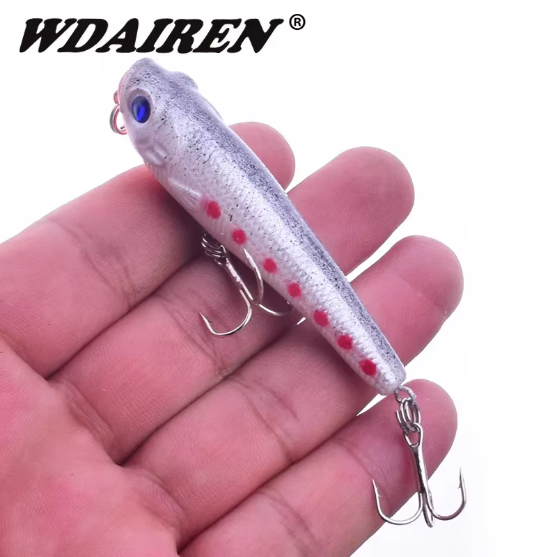 Cebo Pencil Topwater 7cm 6,5g – Swimbait Flotante Surface - imagen 4