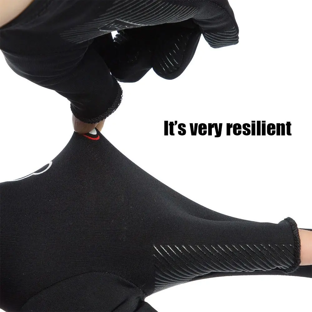 Guantes de pesca anti-UV Seda de Hielo transpirables 5 dedos - imagen 4