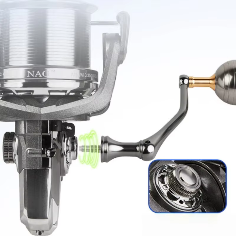 Carrete de Spinning Metálico para Agua Salada y Surfcasting - imagen 5