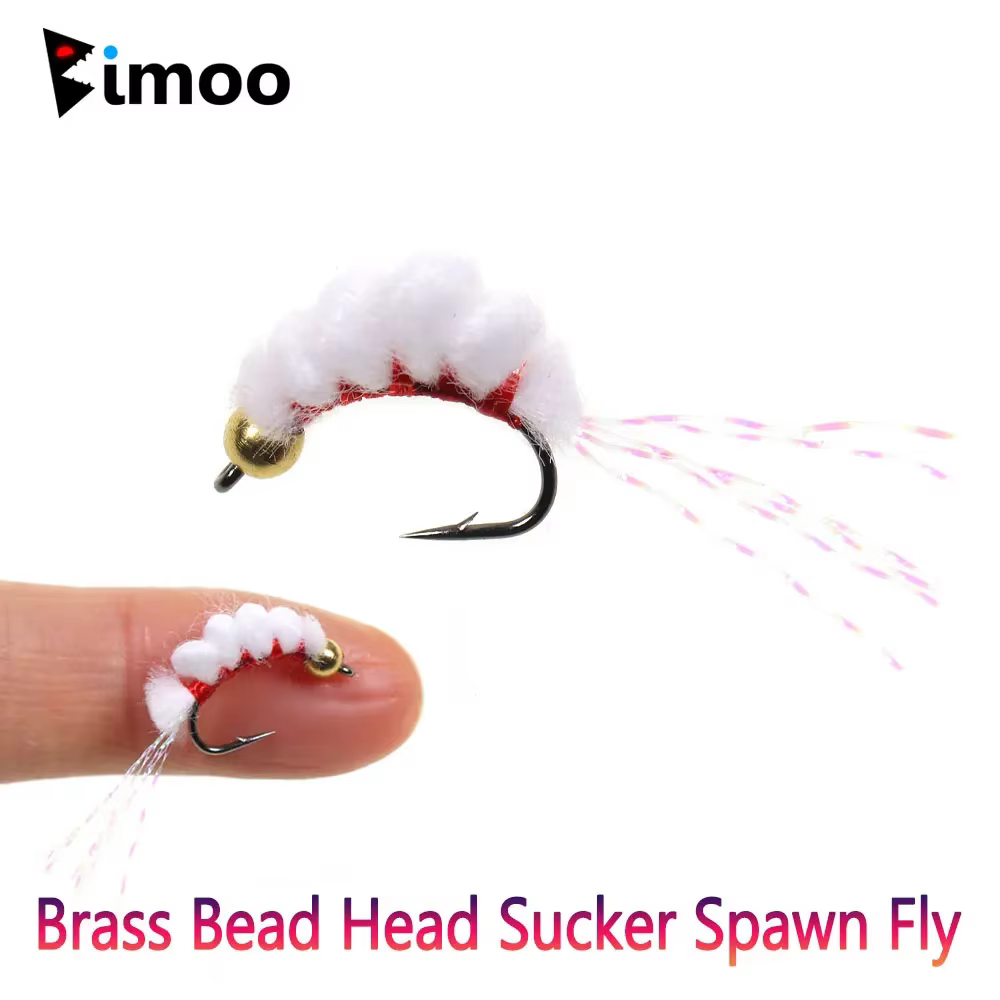 Bimoo Señuelos de pesca con cabeza latón - imagen 4