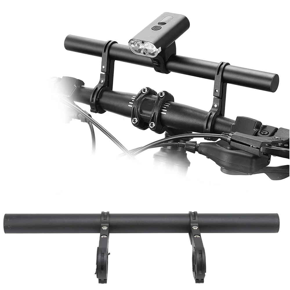 Soporte extensible para luz delantera de aluminio para manillar de bicicleta - imagen 4