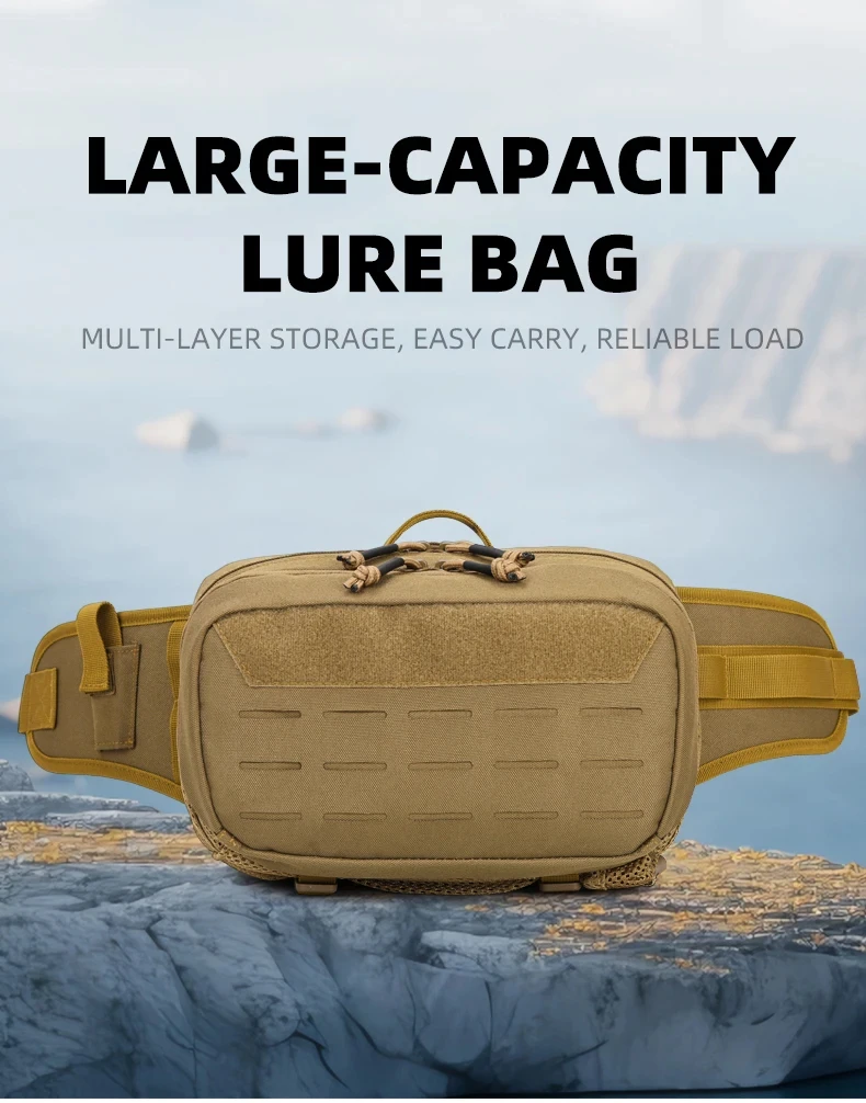 Bolsa táctica de pesca para señuelos