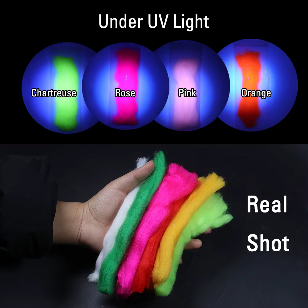 Fibras ICERIO para atar moscas – Varios colores Baitfish paracaídas - imagen 2