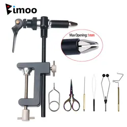 Tornillo de Banco Bimoo 360° para Atado de Moscas – Acero Endurecido