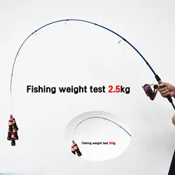 biuTIFU Caña Spinning Trucha – Carbono 4/5 Mini Viaje