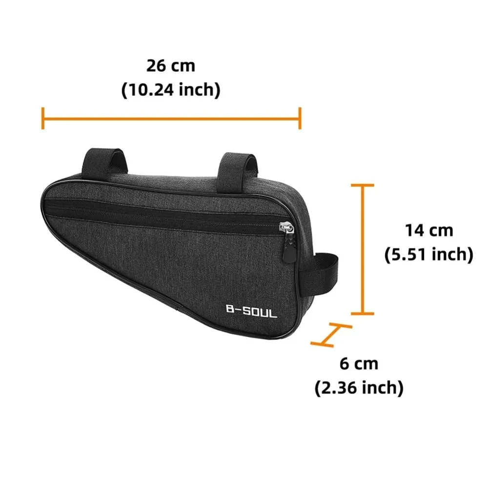 Bolsa triangular para bicicleta de montaña: cuadro y sillín MTB - imagen 5