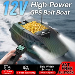 Barco cebador teledirigido con GPS y sonar para carpfishing