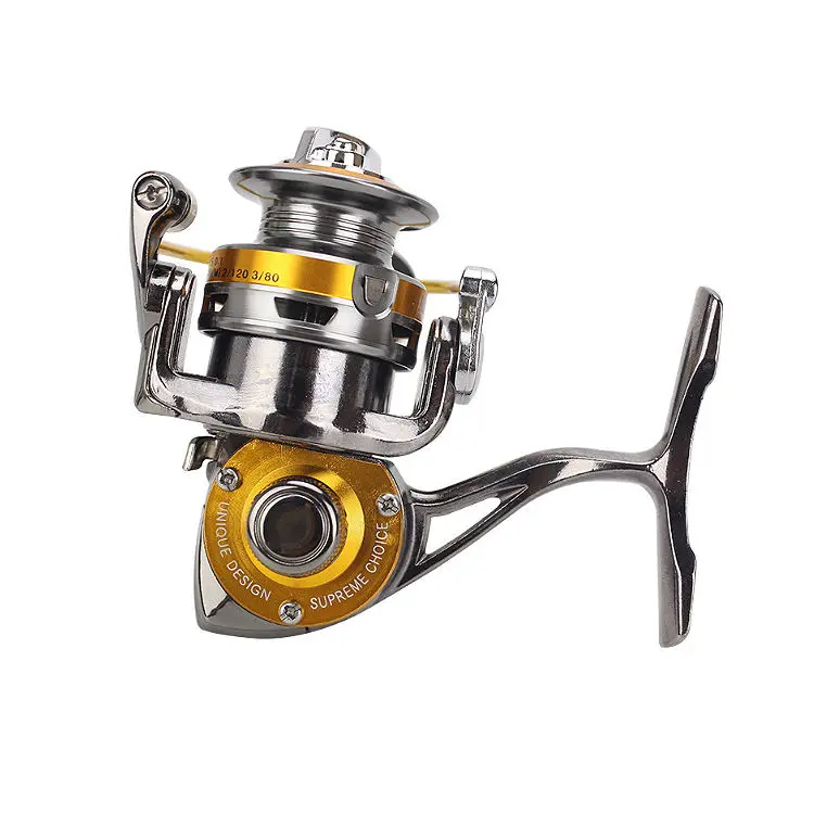 Carrete giratorio WEIHE Mini II de metal para pesca en el mar - imagen 3
