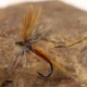 Vtwins Midge Adulto Mayfly Adams mosca seca marrón para trucha - imagen 5