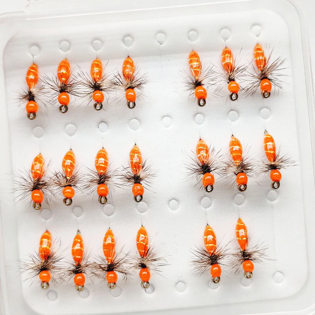 Moscas húmedas de ninfa para trucha y perca – señuelo artificial - imagen 5