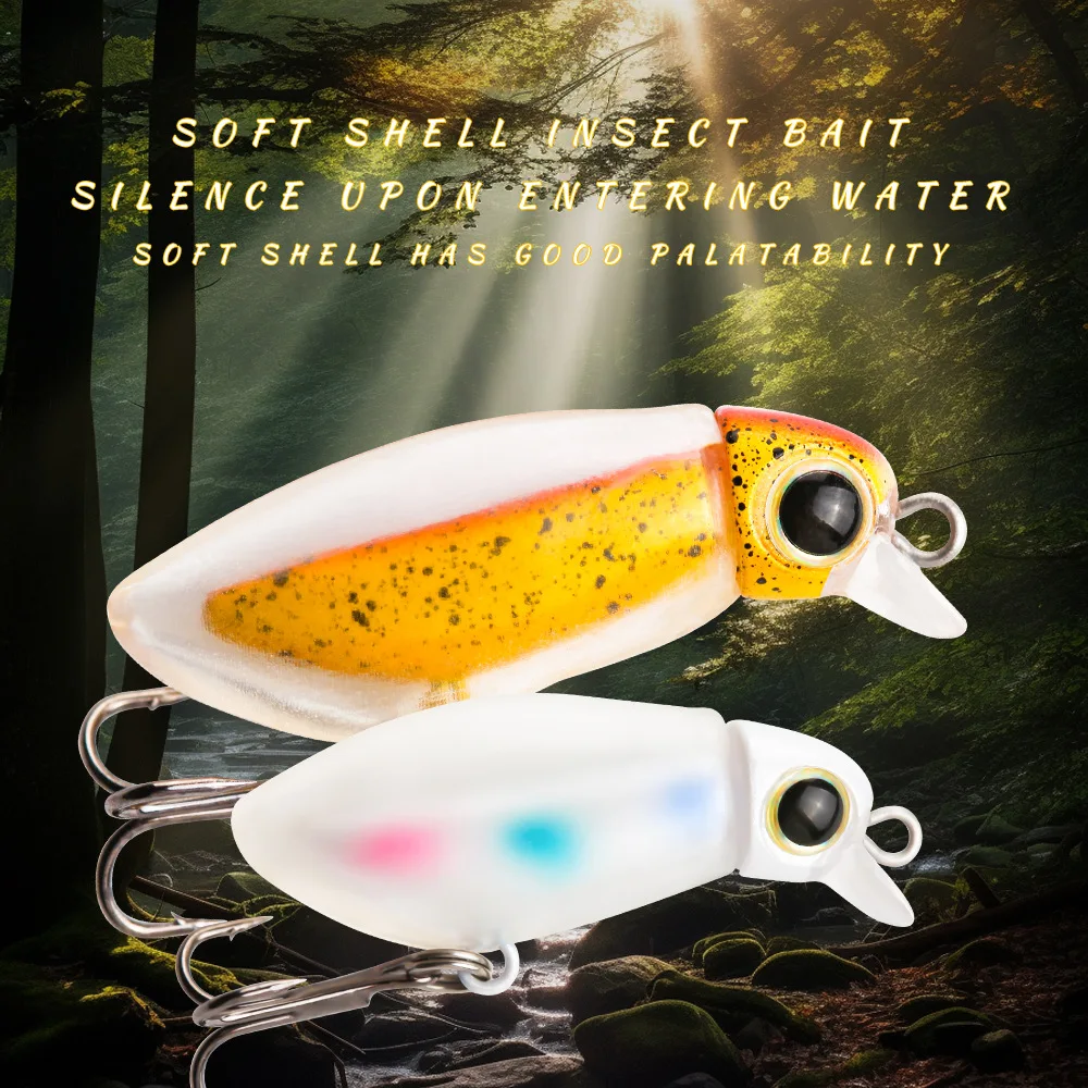 Señuelo Minnow flotante para trucha Wobbler duro