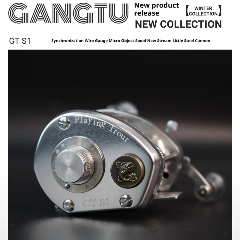 Carrete Fundido Gang Tu GT S1 5,2:1 – Metálico